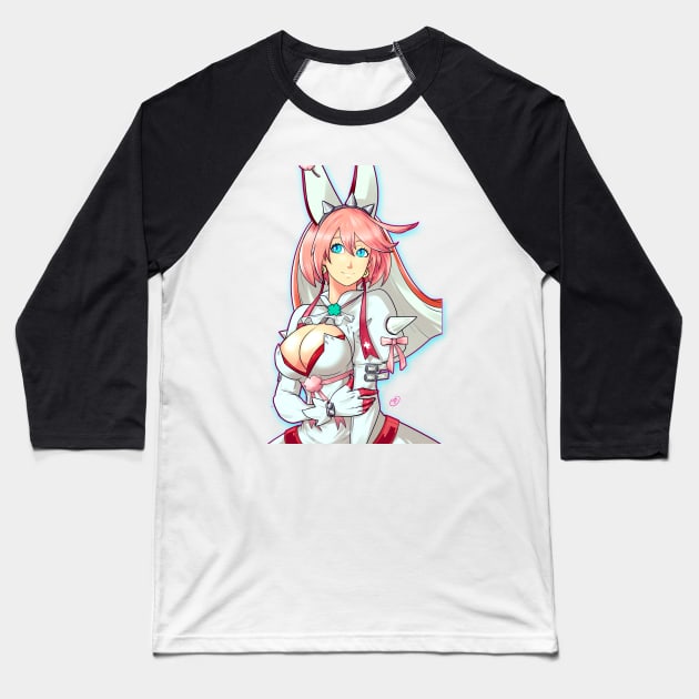 Elphelt Guilty Gear Baseball T-Shirt by maxgunner44